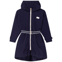 Chloe Navy Hooded Winbreaker
