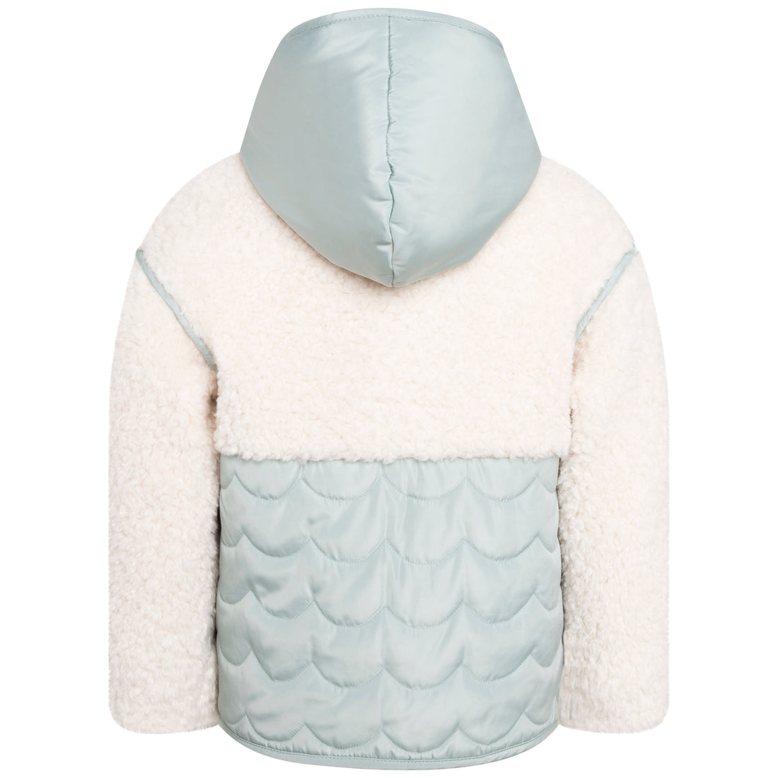 Chloe Green Faux Sherling Jacket