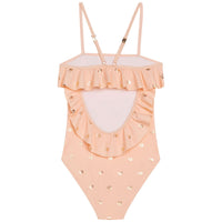 Chloe Hearty Gold Print Swimsuit