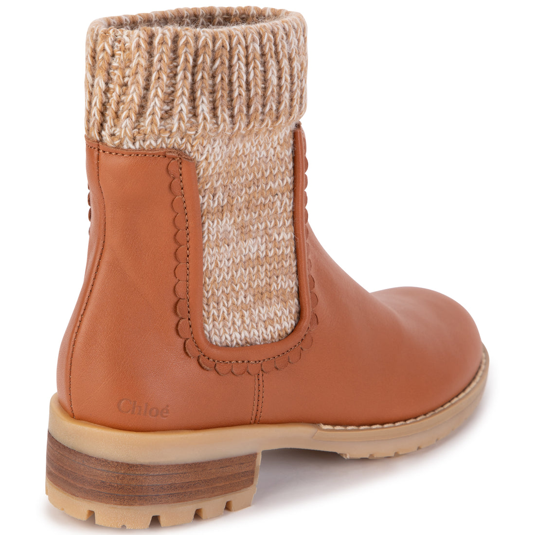 Chloe Ginger Mini Me Ankle Boots
