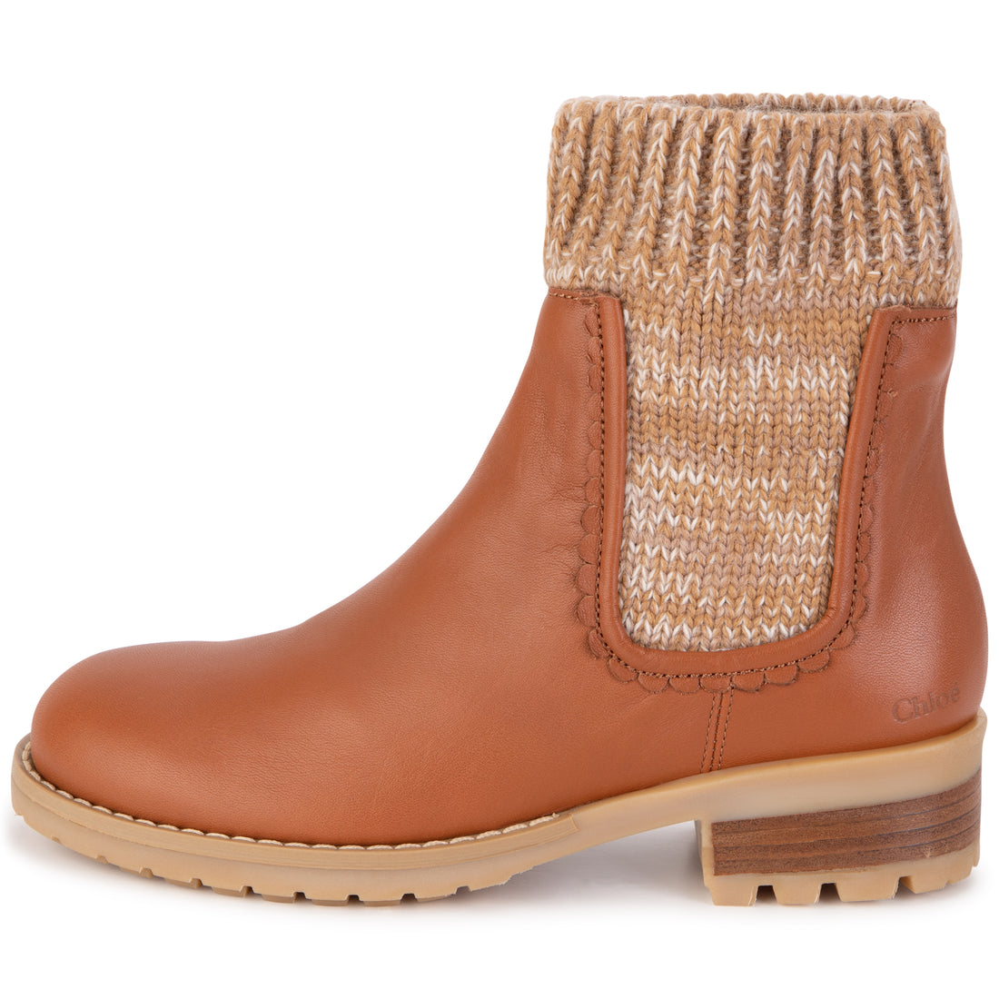 Chloe Ginger Mini Me Ankle Boots