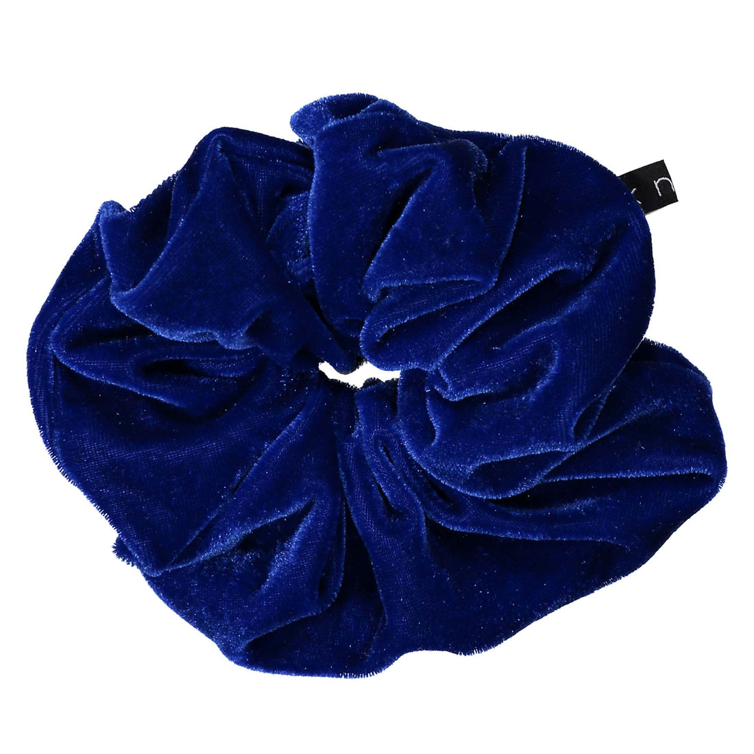Knot Hairbands Velvet Scrunchie // Cobalt