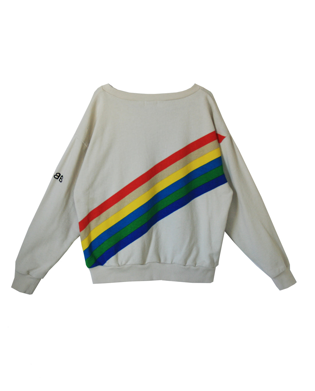 Bandy Button Rainbow Sweatshirt