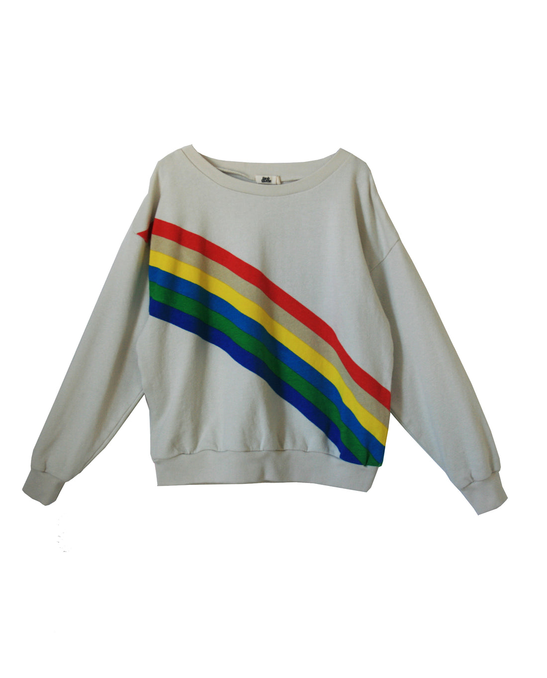 Bandy Button Rainbow Sweatshirt