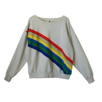 Bandy Button Rainbow Sweatshirt