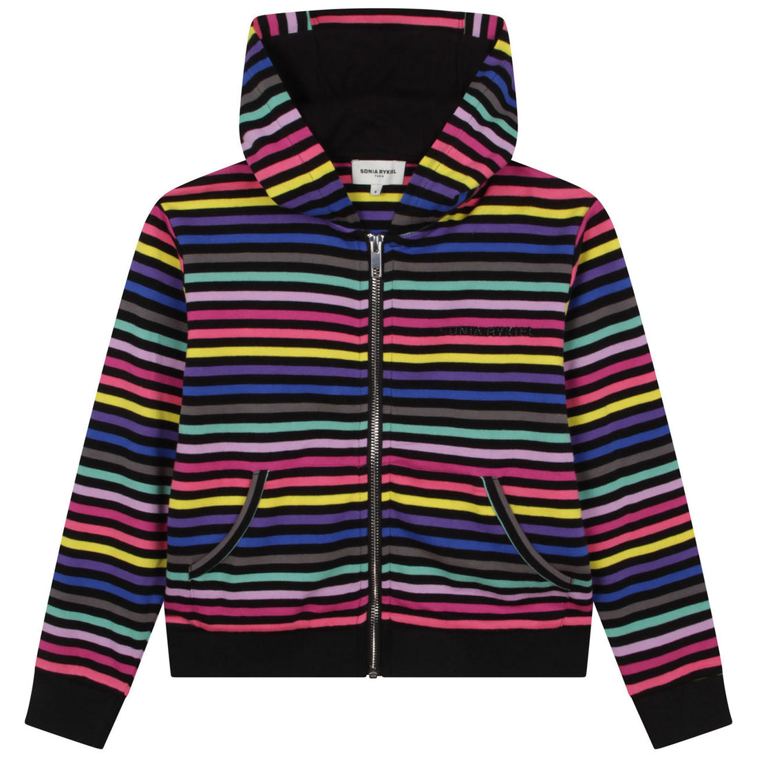 Sonia Rykiel Multi Stripe Zip Up