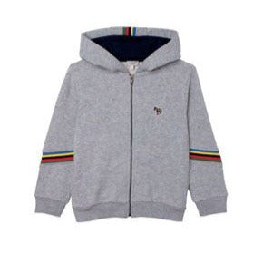 Paul Smith Grey Zip Up Hoodie