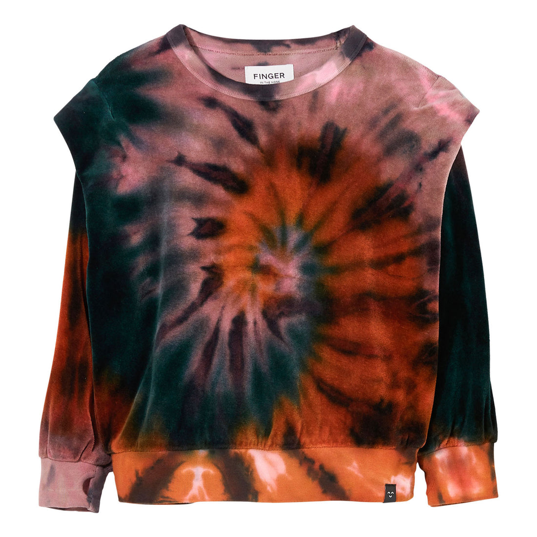Finger in the Nose Winter Parma Tie Dye Crew Neck Sweater