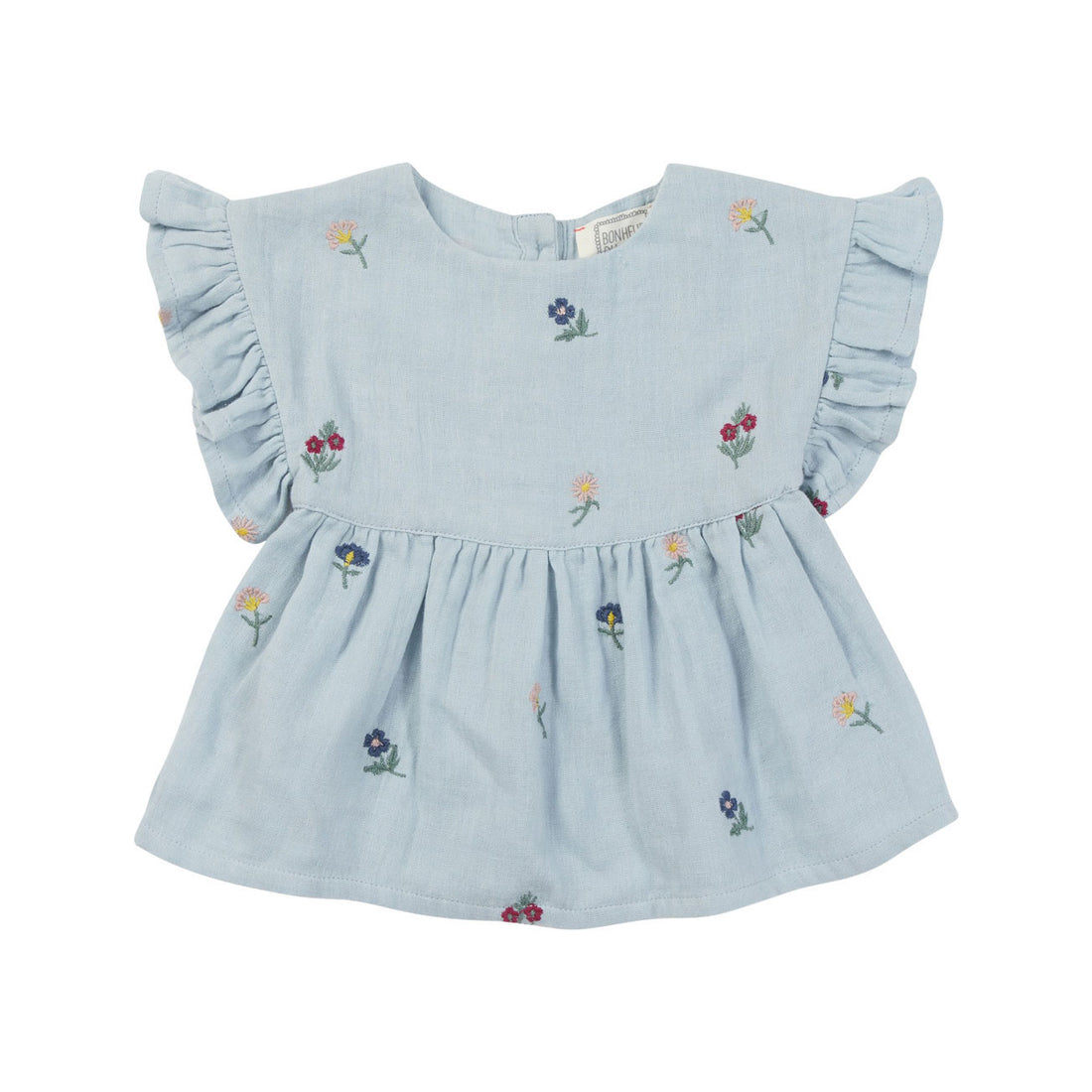 Bonheur du Jour Blue Cassie Baby Blouse