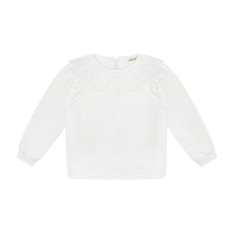 The New Society  Off White Catarina Sweater