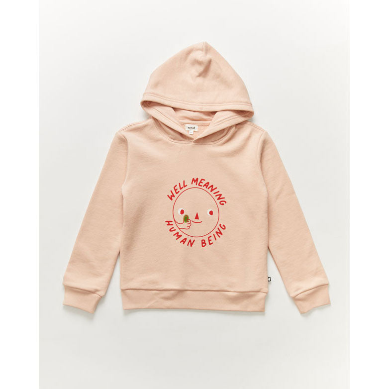 Oeuf Oversized Hoodie-Human Beings/Silver Peony