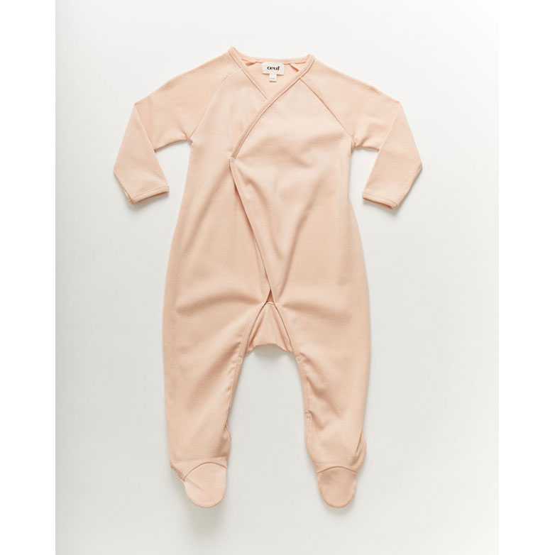 Oeuf Ribbed Kimono Jumper-Silver Peony