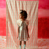Bonjour Diary Chess Checks Long Skirt Dress