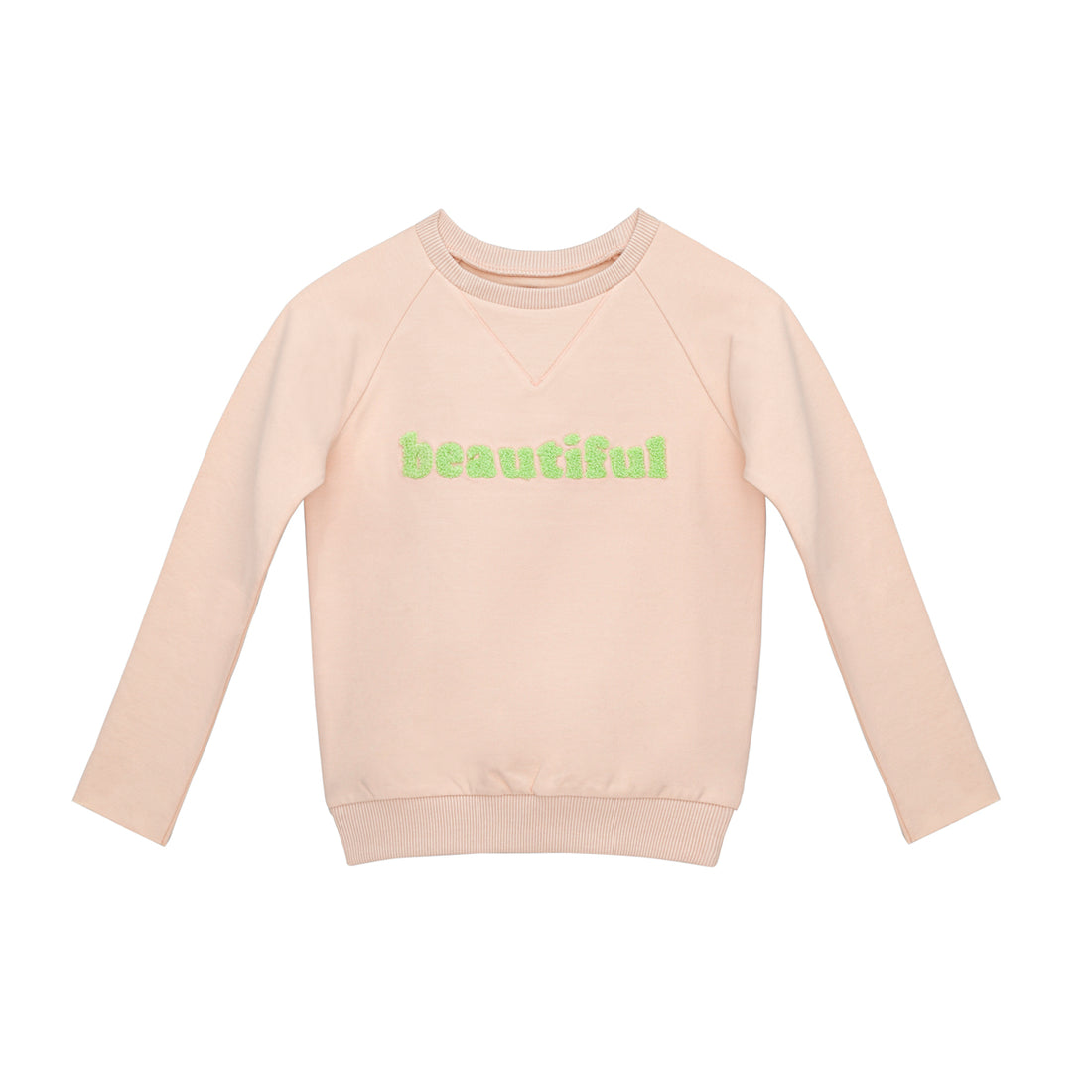 Little Hedonist Peach Bloom - Beautiful Crewneck Sweater