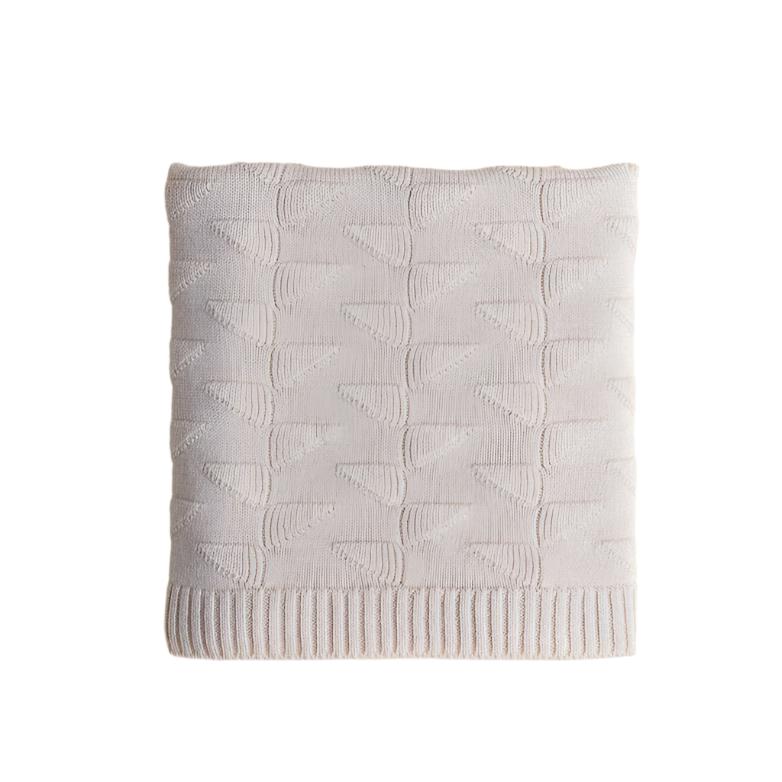 Hvid Off White Charlie Blanket
