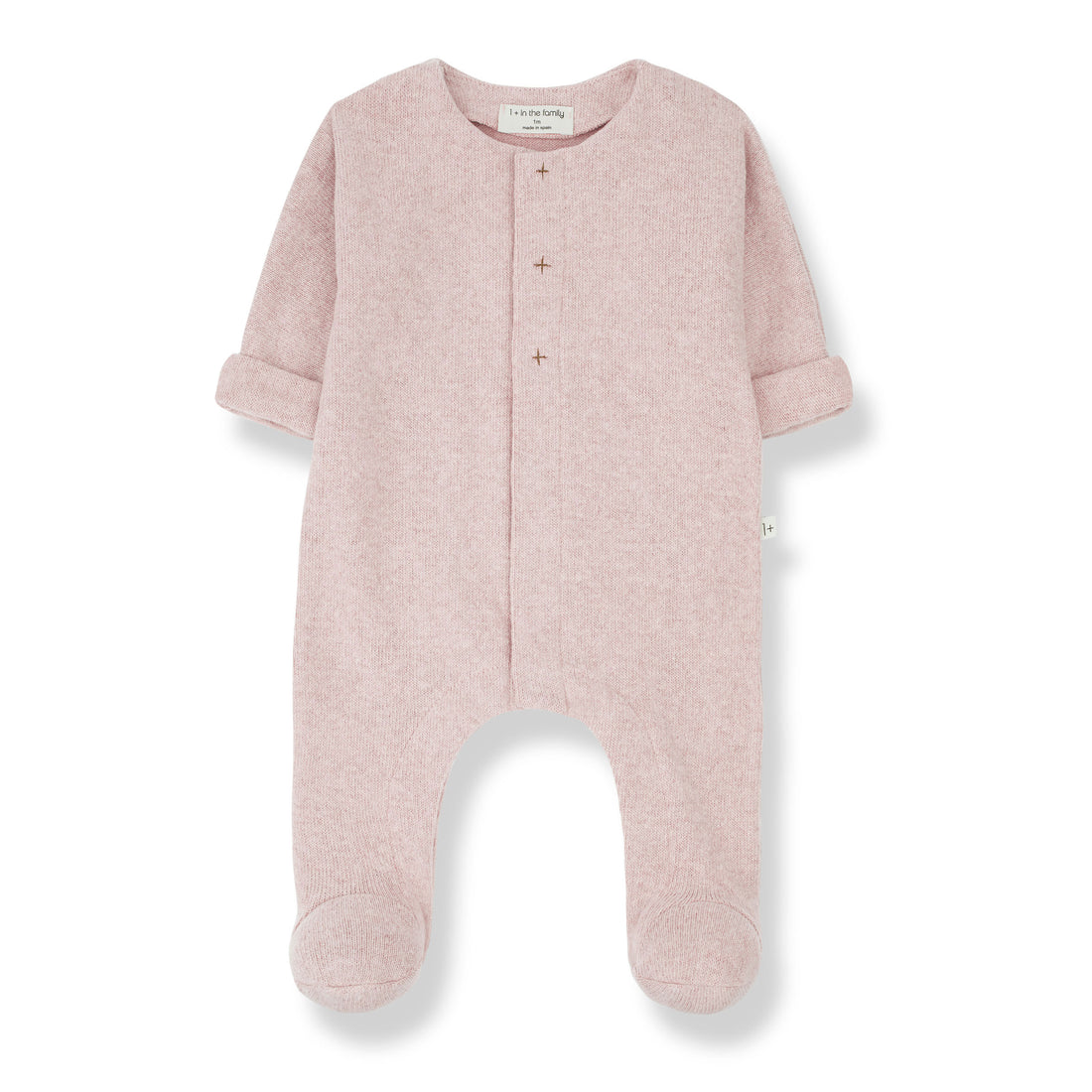 1+ In The Family Nude Footed Charlot Jumpsuit