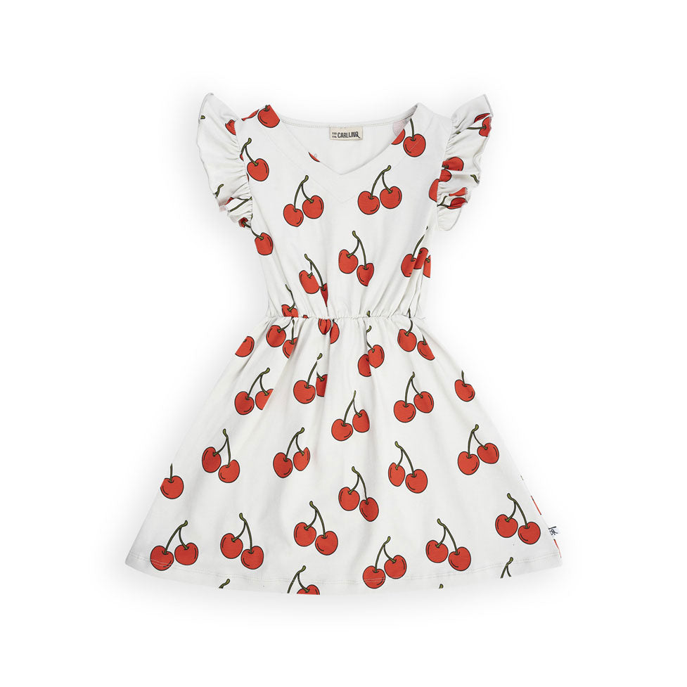 Carlijnq Cherry Tank Ruffle Dress