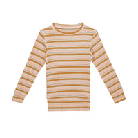 Little Hedonist Amber Gold / Evening Sand Knitted Longsleeve