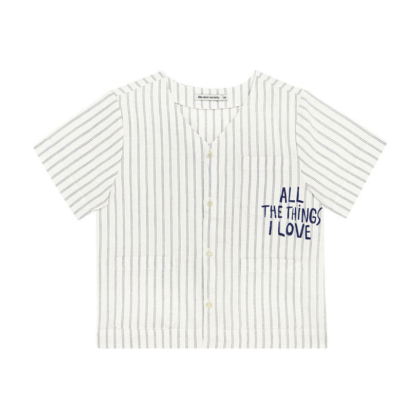The New Society  Classic Stripes Classic Stripe Shirt
