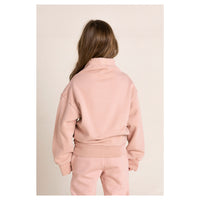 Finger in the Nose Coleen Grey Pink Loose Sweater