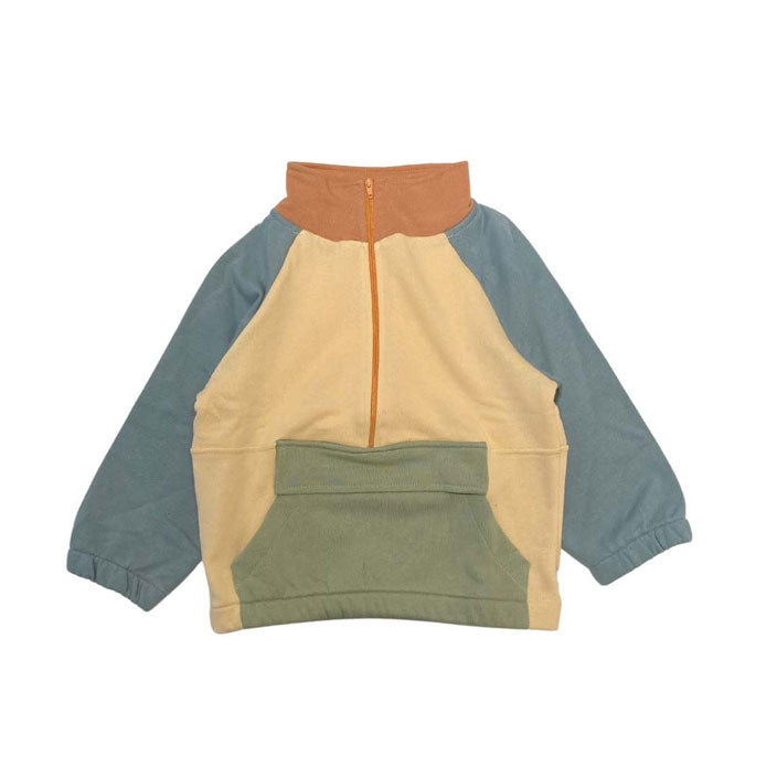 cos I said so Color Block Zip Top