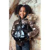 Appaman Copper/Black Kyla Puffer Coat