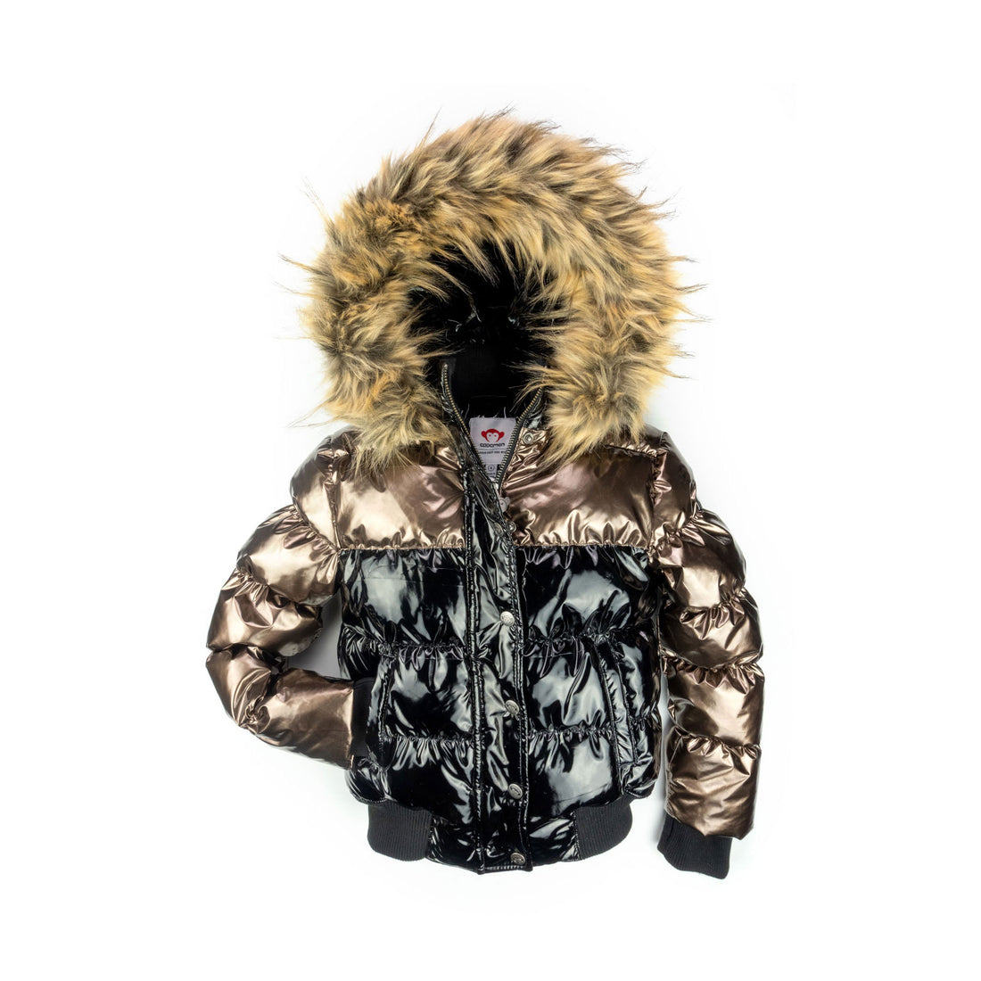 Appaman Copper/Black Kyla Puffer Coat