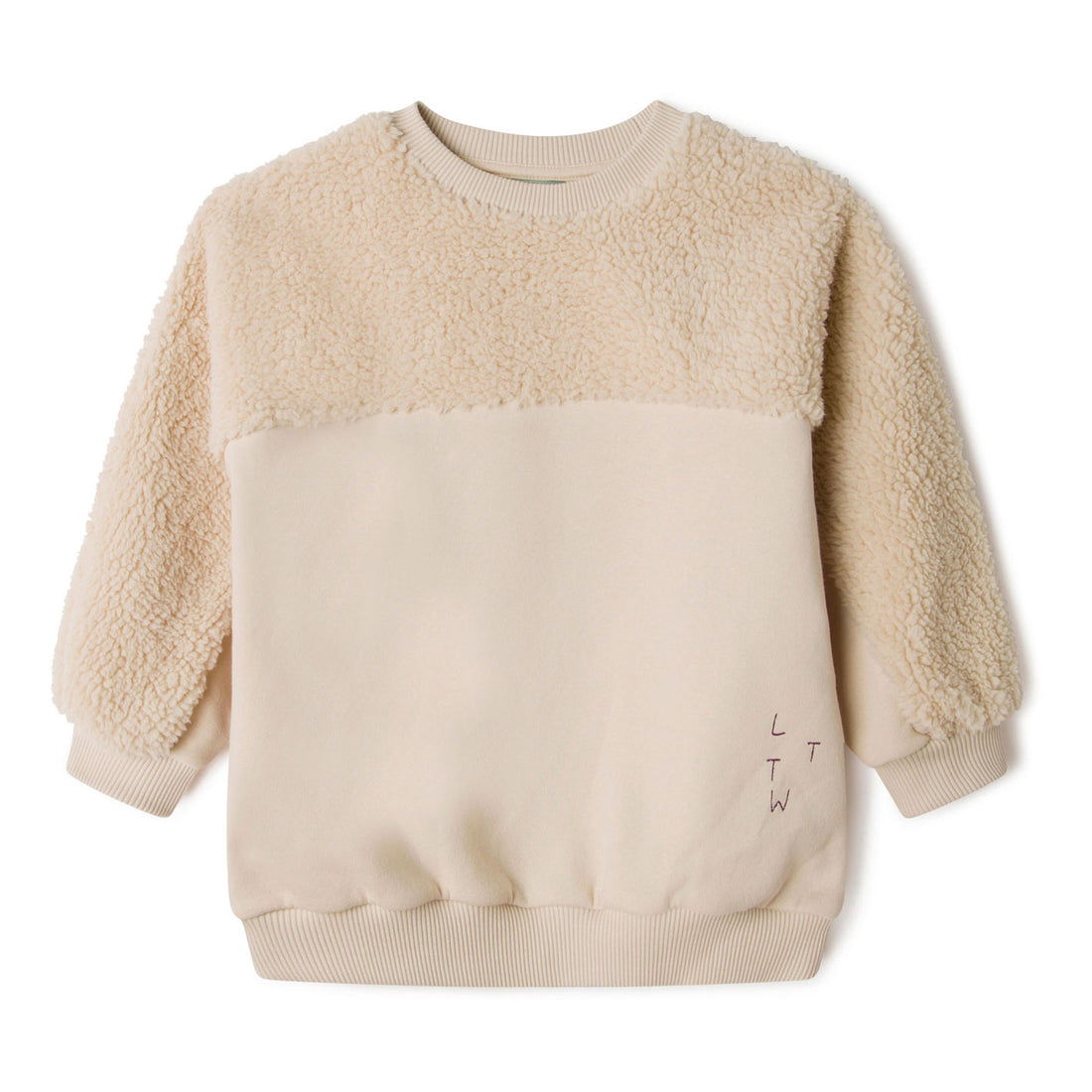 Letter To the World Ecru Crabapple Sweatshirt