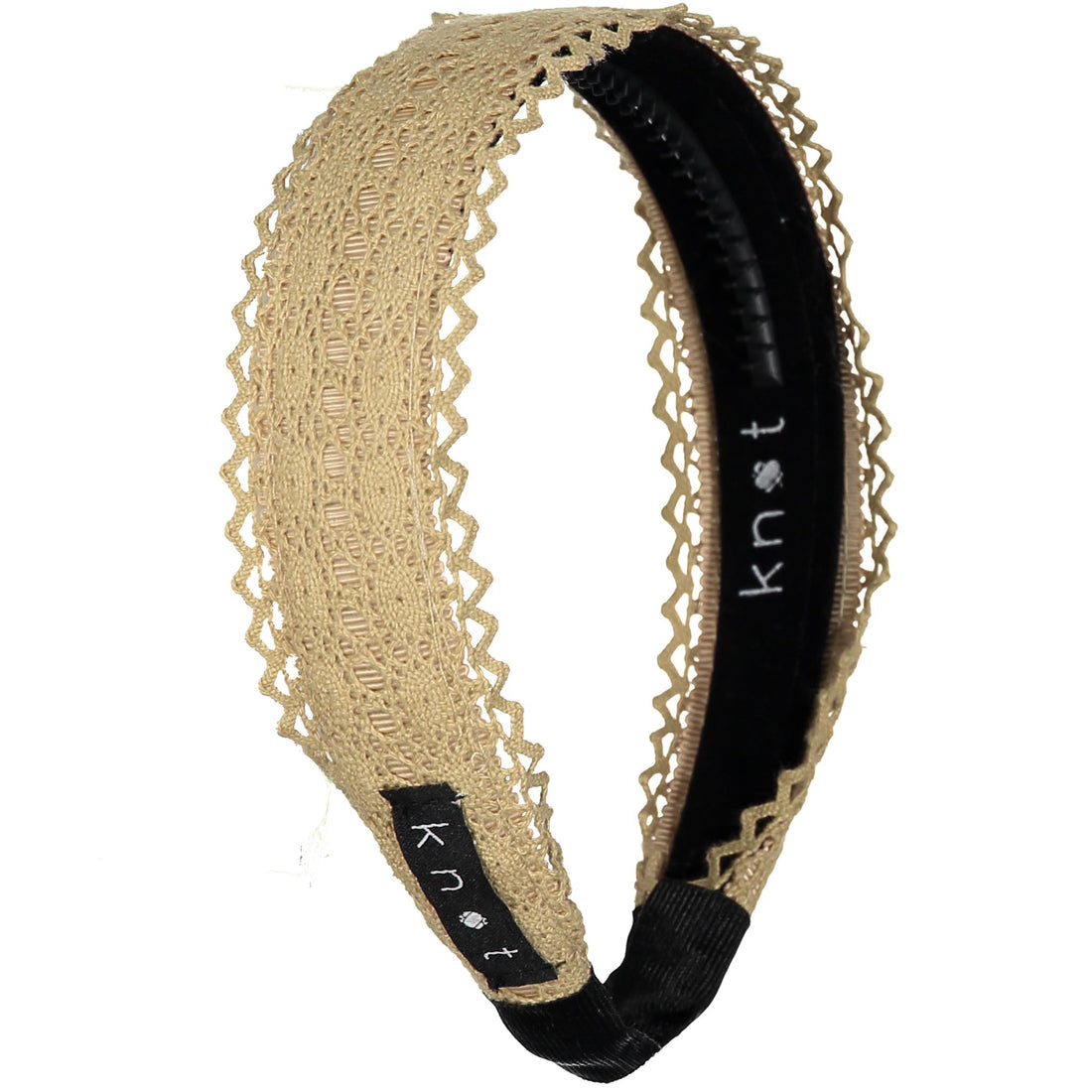 Knot Hairbands Crochet Headband // Sand