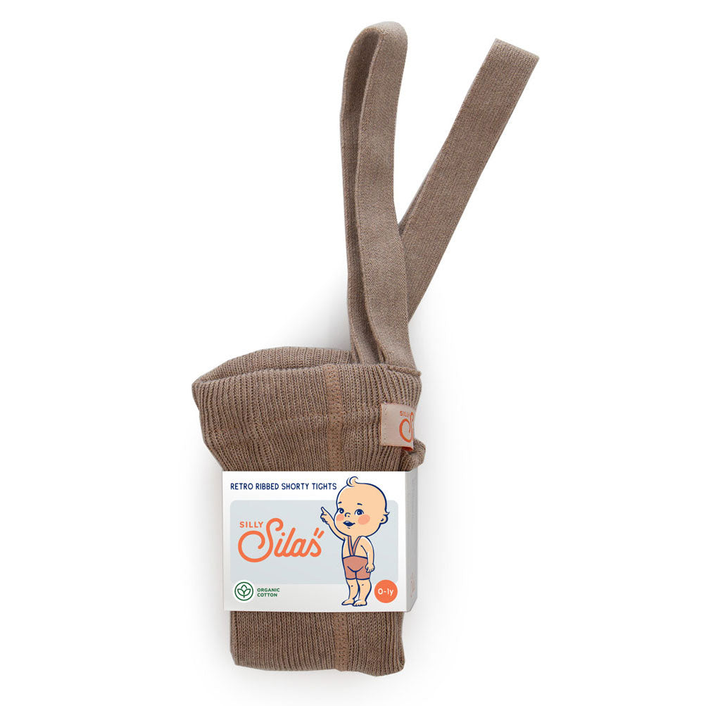 Silly Silas Cocoa Shorty Cotton Tights