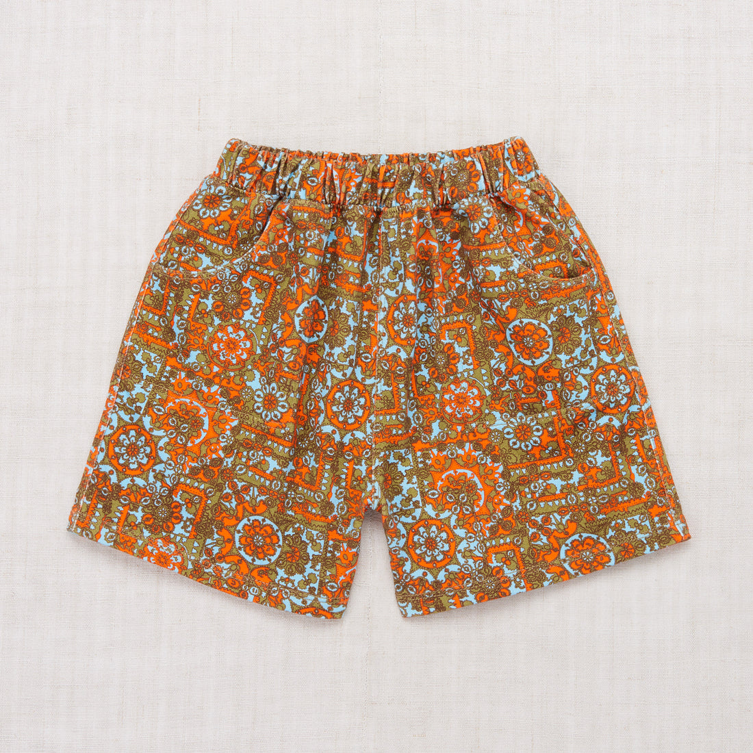 Misha and Puff Tarragon Medallion Camp Short