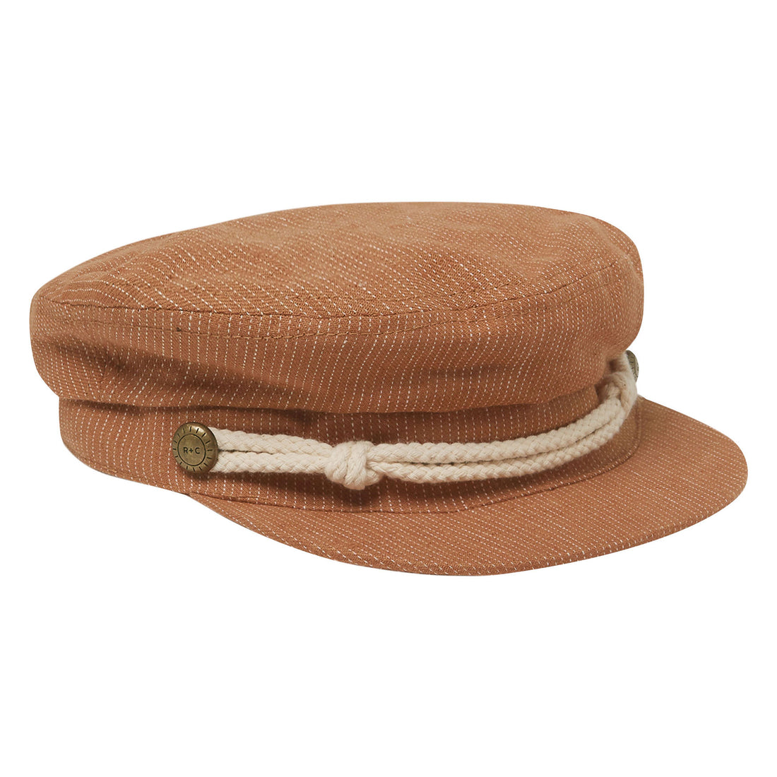 Rylee and Cru Captain Hat | Caramel