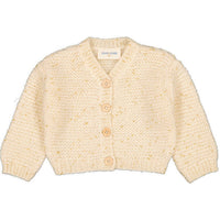 Louis Louise Cream Mohair Janis Knit Baby Cardigan