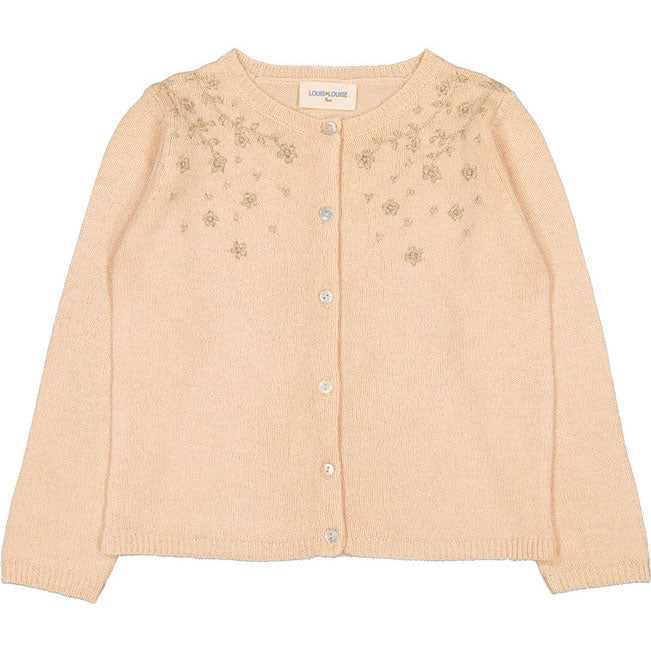 Louis Louise Champagne Vianne Knit Cardigan