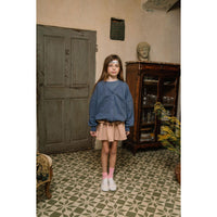 We are Kids Quiet Blue + Logo Sweet Sky Kate Cardigan