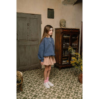 We are Kids Quiet Blue + Logo Sweet Sky Kate Cardigan