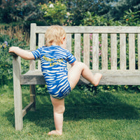Carlijnq Zebra - Bodysuit Short Sleeve With Print