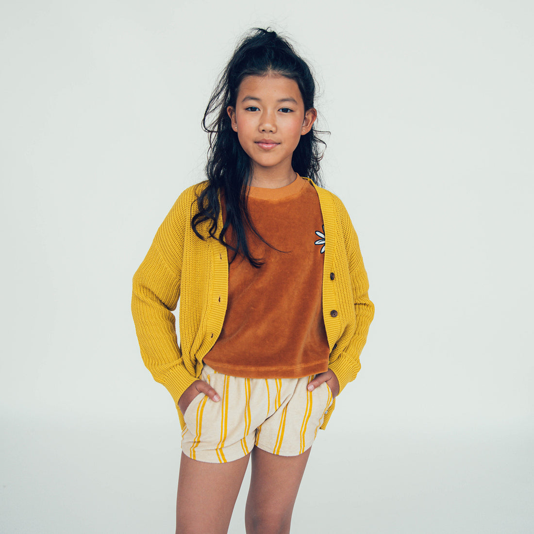Carlijnq Knit - Cardigan Yellow