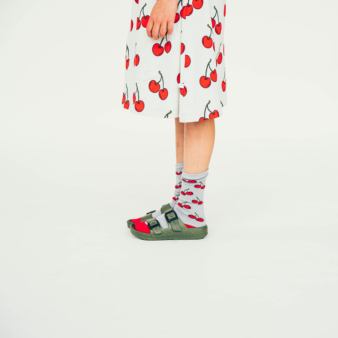 Carlijnq Cherry Tank Ruffle Dress