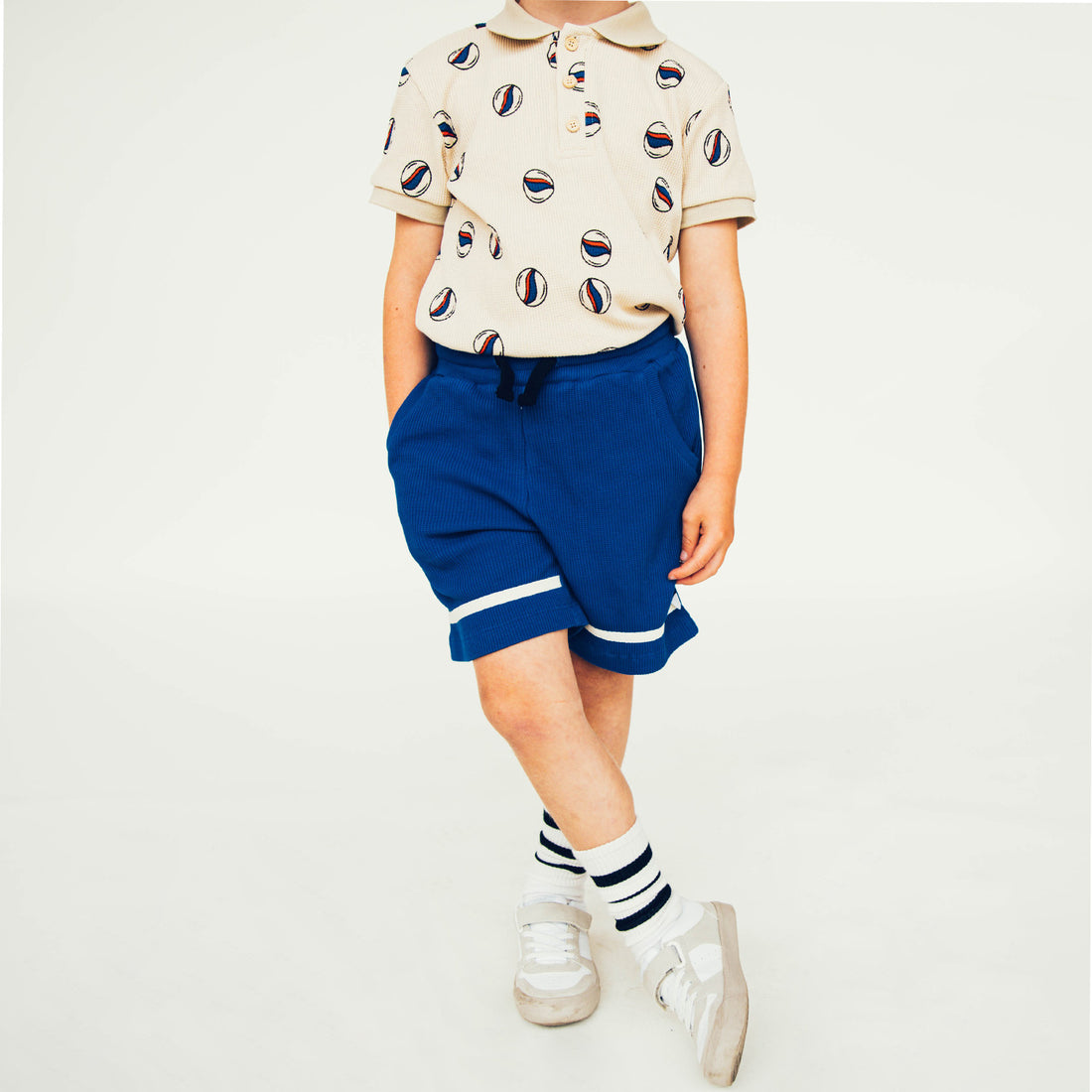 Carlijnq Marbles Polo Shirt
