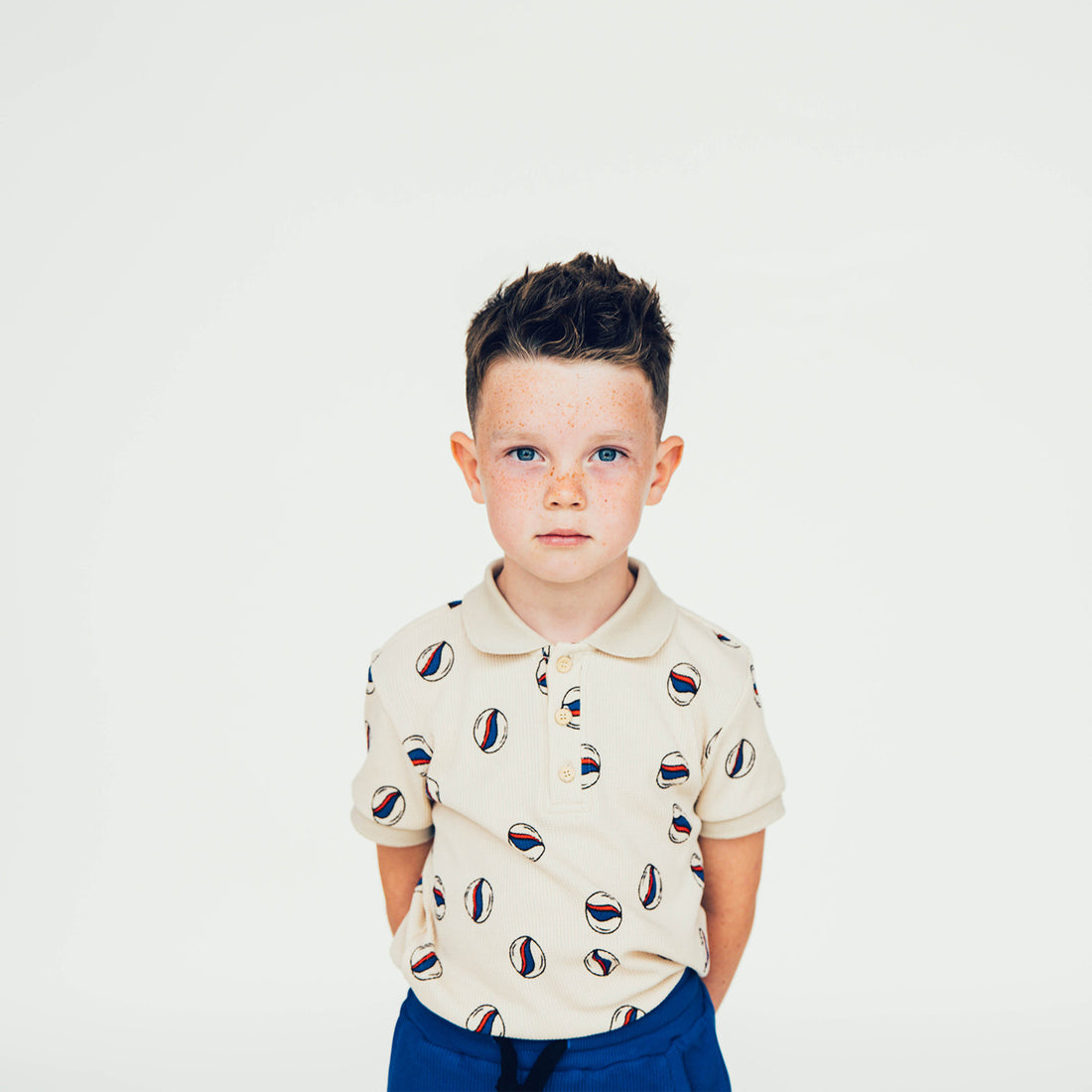 Carlijnq Marbles Polo Shirt
