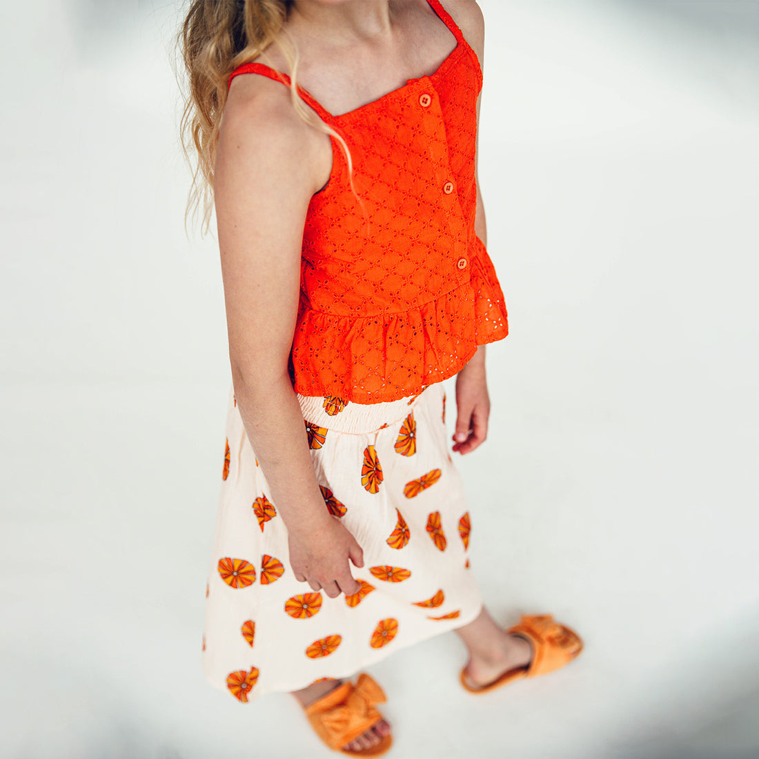 Carlijnq Broderie Sun Top