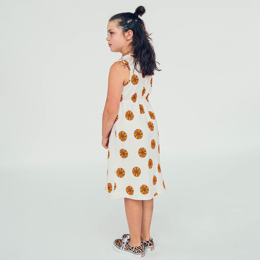 Carlijnq Parasol Jersey 2 Button Dress