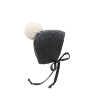 Briar Baby Cinder Pop Pom Bonnet
