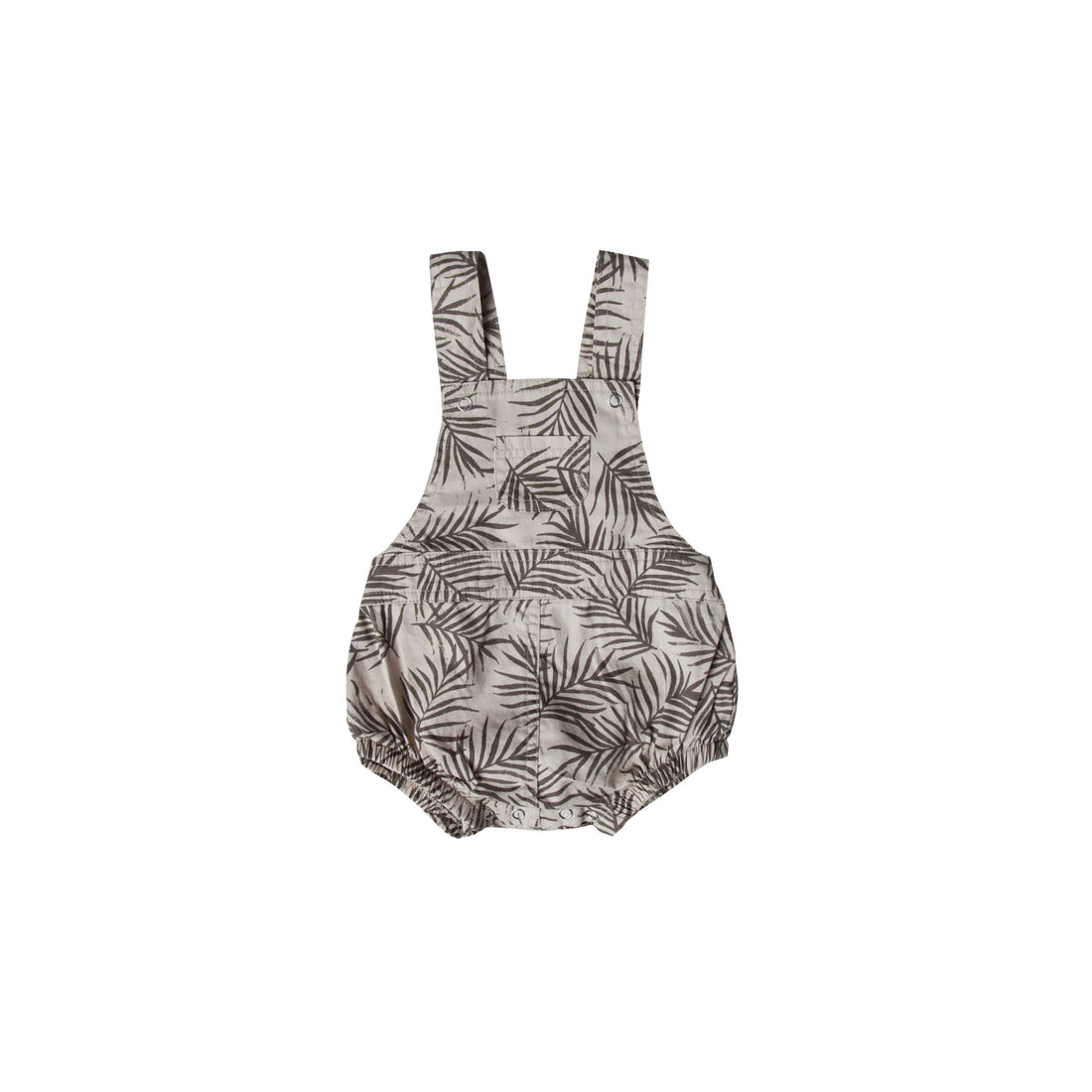 Rylee and Cru Ivory Palm Leaf Romper