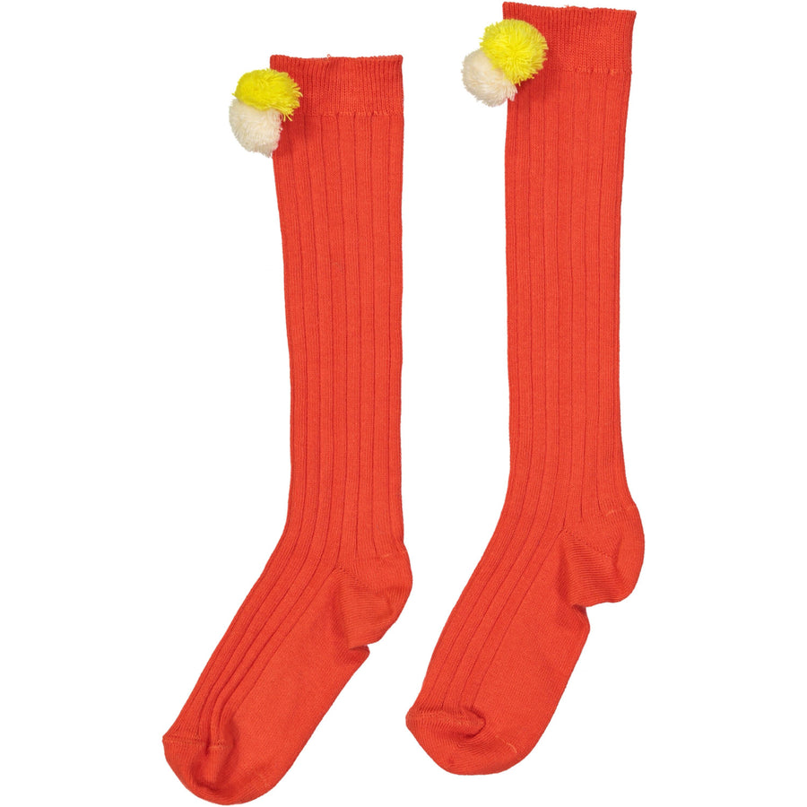 Hello Simone Squarell Pompom Socks - Ladida