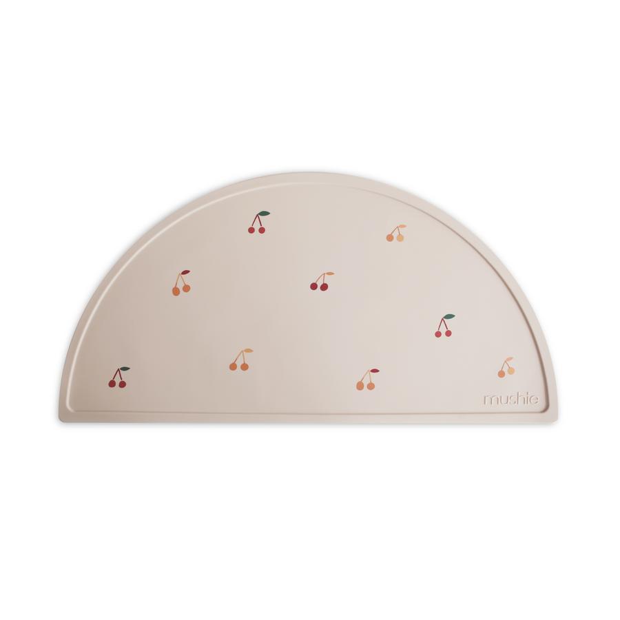 Mushie Cherries Silicone Place Mat