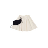 City Goats Muted White/Charcoal Blackberry Skirt