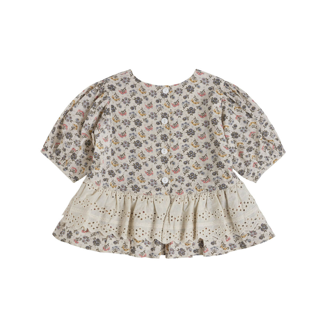 Little Cotton Clothes Achillea Floral Cleo Blouse