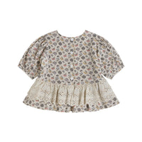 Little Cotton Clothes Achillea Floral Cleo Blouse